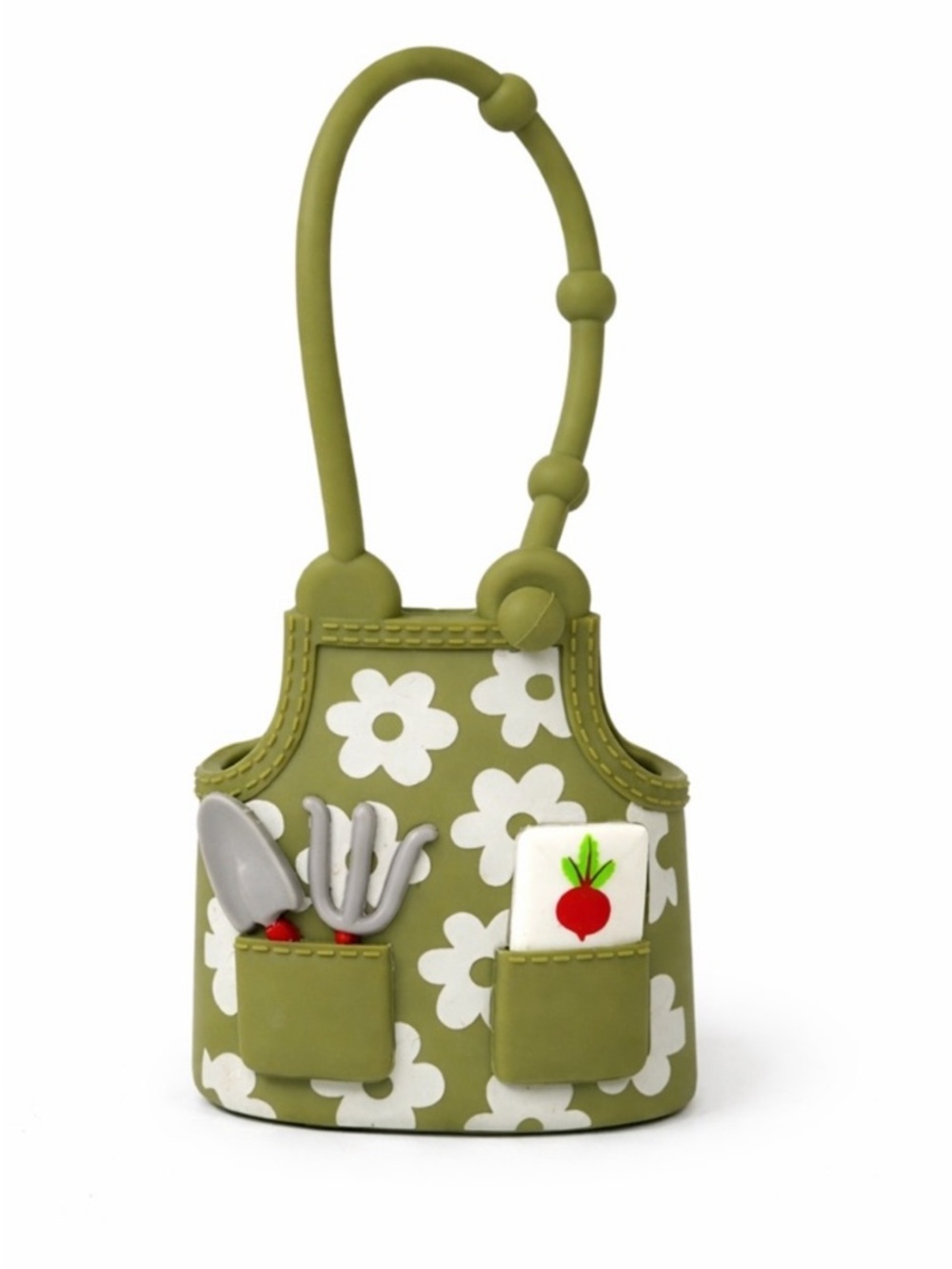 “GARDENING APRON” PocketBac Holder by B&BW in Daisy Green w/ Adjustable Snap NWT - Picture 2 of 12